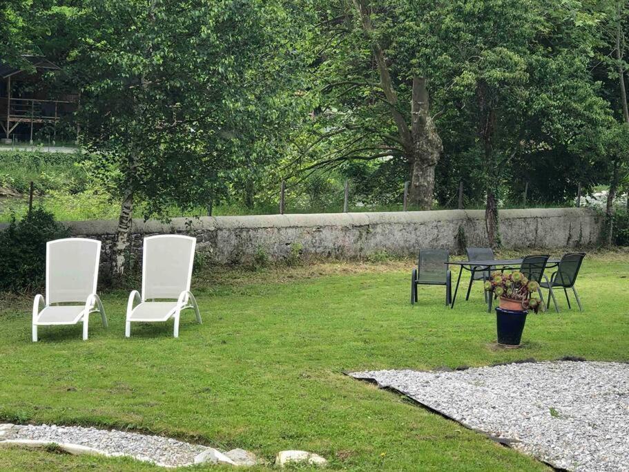Au Bord Du Gave Daire Laruns Dış mekan fotoğraf